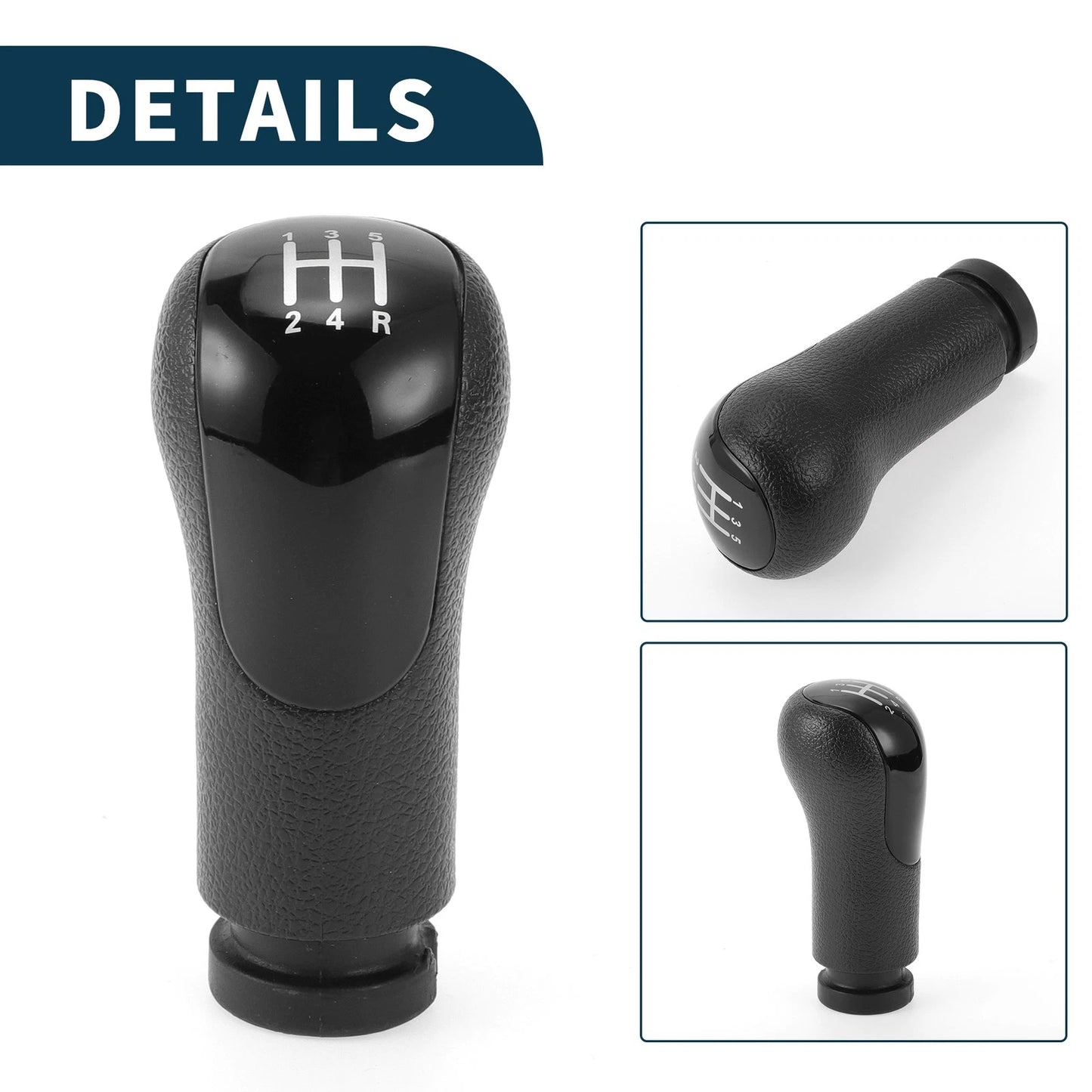 5 Speed Manual Gear Shifter Knob for Ford Fiesta MK6 (2001-2010)