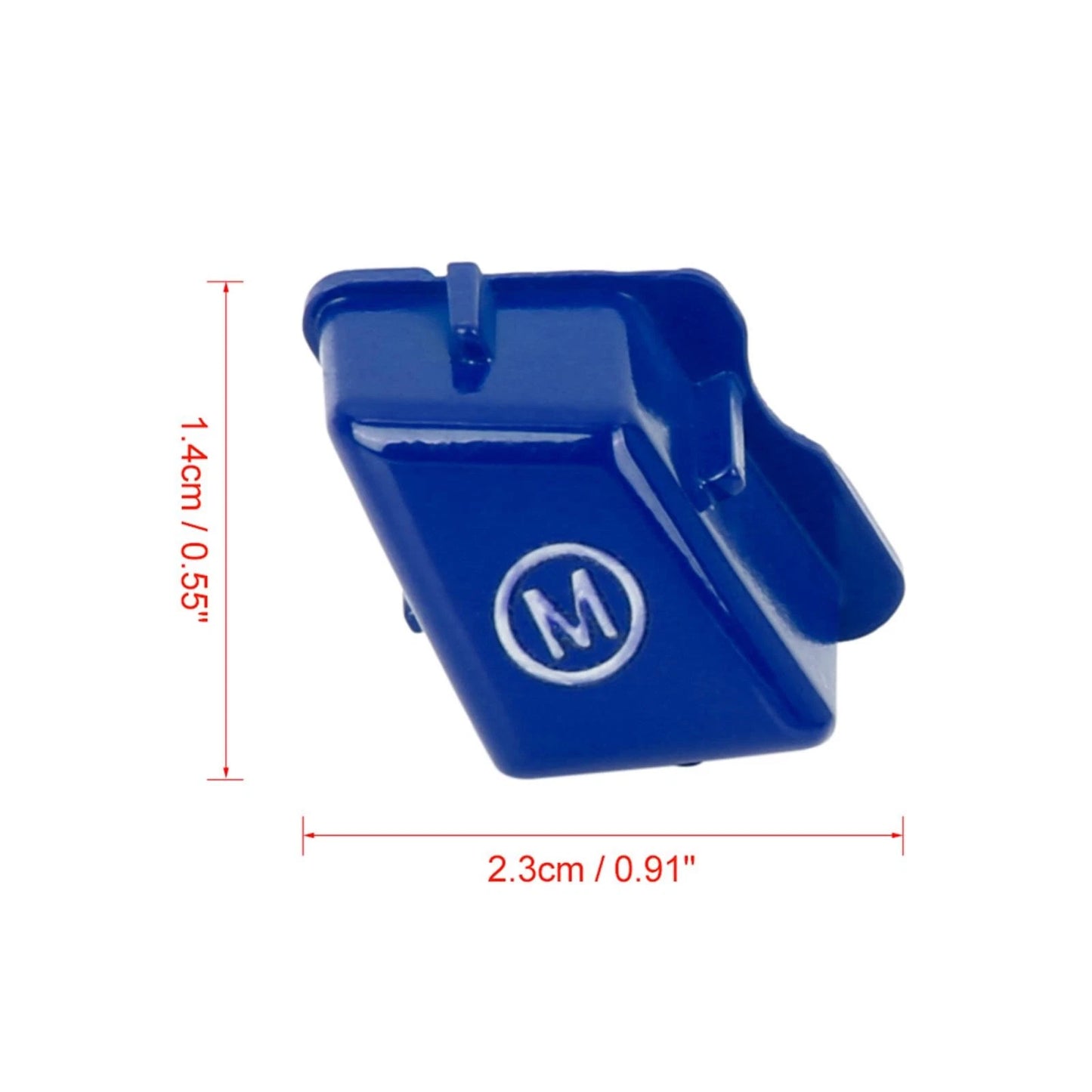 Steering Wheel M Mode Button Switch Cover Blue for BMW E90 E92 (2007-2013)