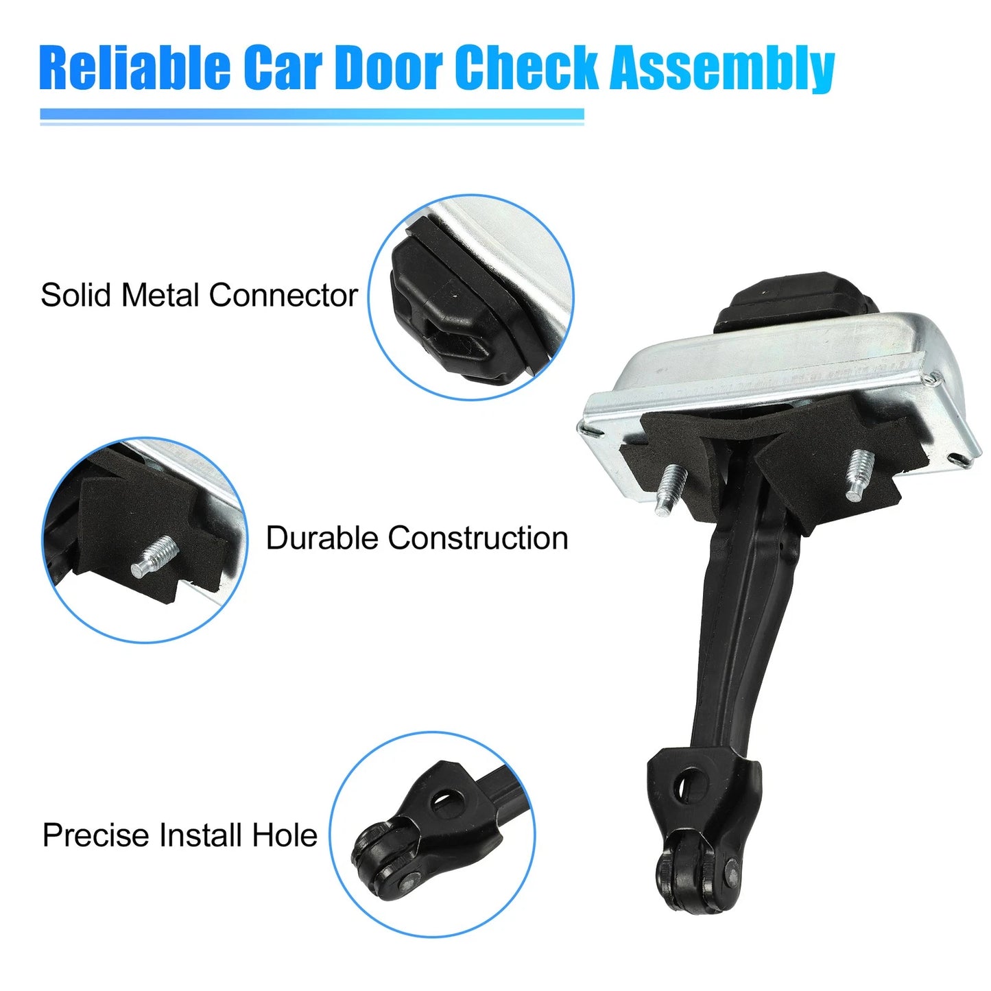 Front Door Check Strap Stop Limiter for Chevy Silverado GMC Sierra Yukon