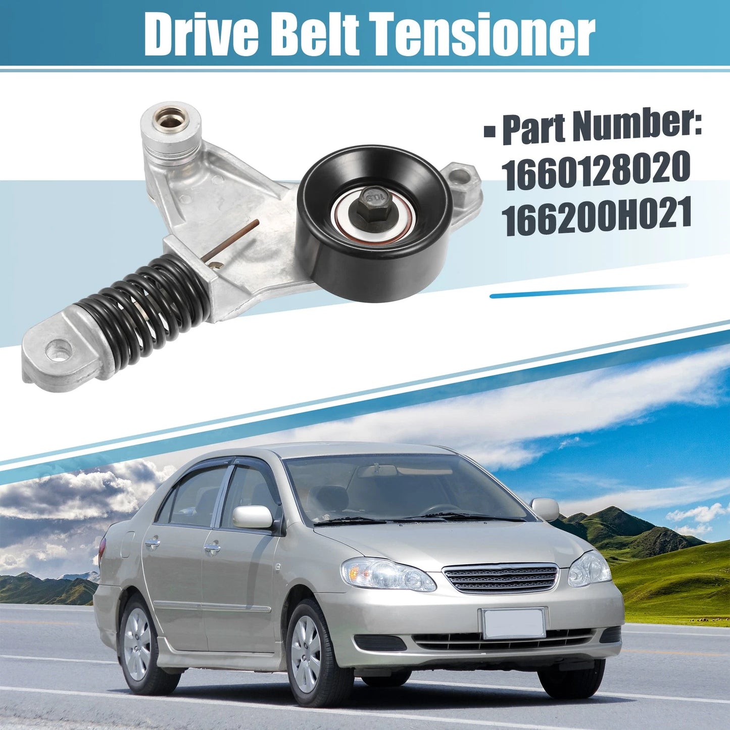 Belt Tensioner Pulley Assembly for Toyota Camry (2007)