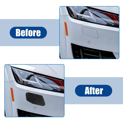 Front Left Right Side Headlight Washer Nozzle Covers for BMW X3 (2010-2017)