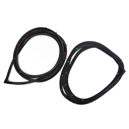 Door Rubber Weatherstrip Seal Front L+R Fits Datsun Sunny B210 120Y 4D Sedan D05