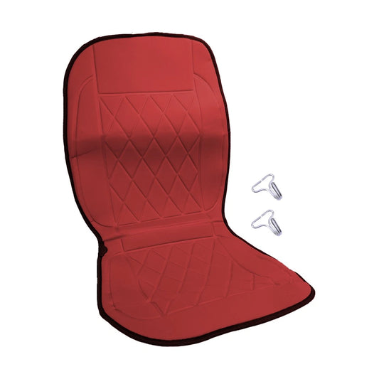 12V Heated Car Seat Cover Red Cushion Warmer Pad