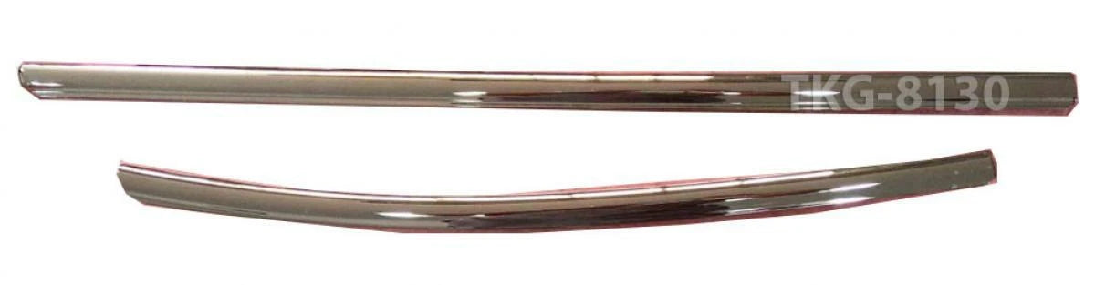 2 x Door Cab Window Sill Belt Line Molding for Mitsubishi L200 Triton (2019-2020)