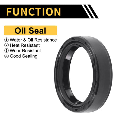 Oil Seal 40x50x12mm NBR Rubber Seal Ring Rotary Shaft Seal 5 pcs