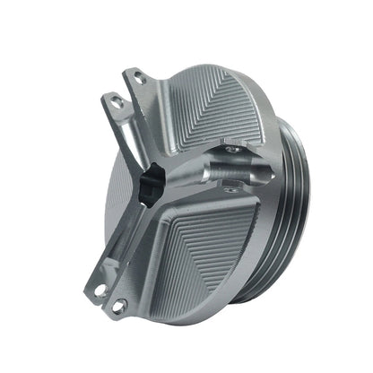 Grey Engine Oil Filler Cap Cover for Kawasaki Z750 ZX636 ZX-6R ZX10R ZX14R