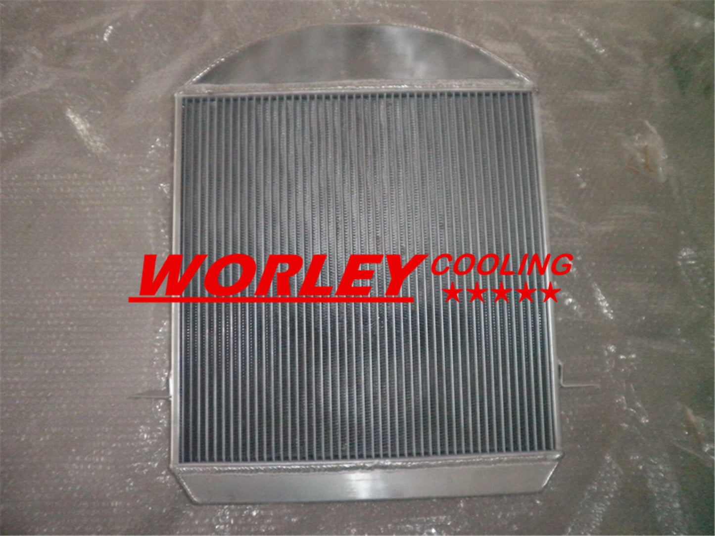 44mm Aluminum Radiator & Fan for 1924-1927 Ford Model T-Bucket (1924-1927)