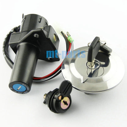 Fuel Gas Cap Ignition Key Switch Seat Lock for Yamaha YBR125 (2005-2009)