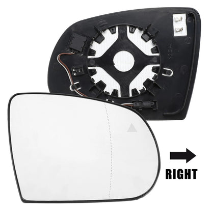 Heated Right Side Mirror Glass Replacement for Jeep Cherokee (2014-2019)