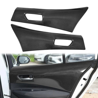 DRY Carbon Rear Inner Door Handle Armrest Panel Cover For Toyota GR Corolla 23+