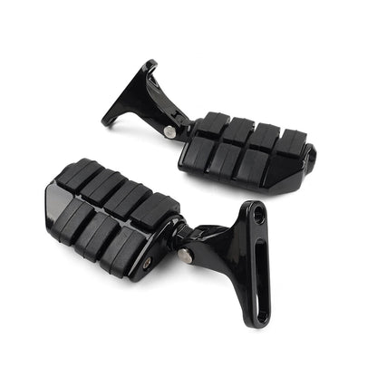 Black Rear Passenger Footpeg Mount Bracket for Harley Electra Street Glide (1993+)