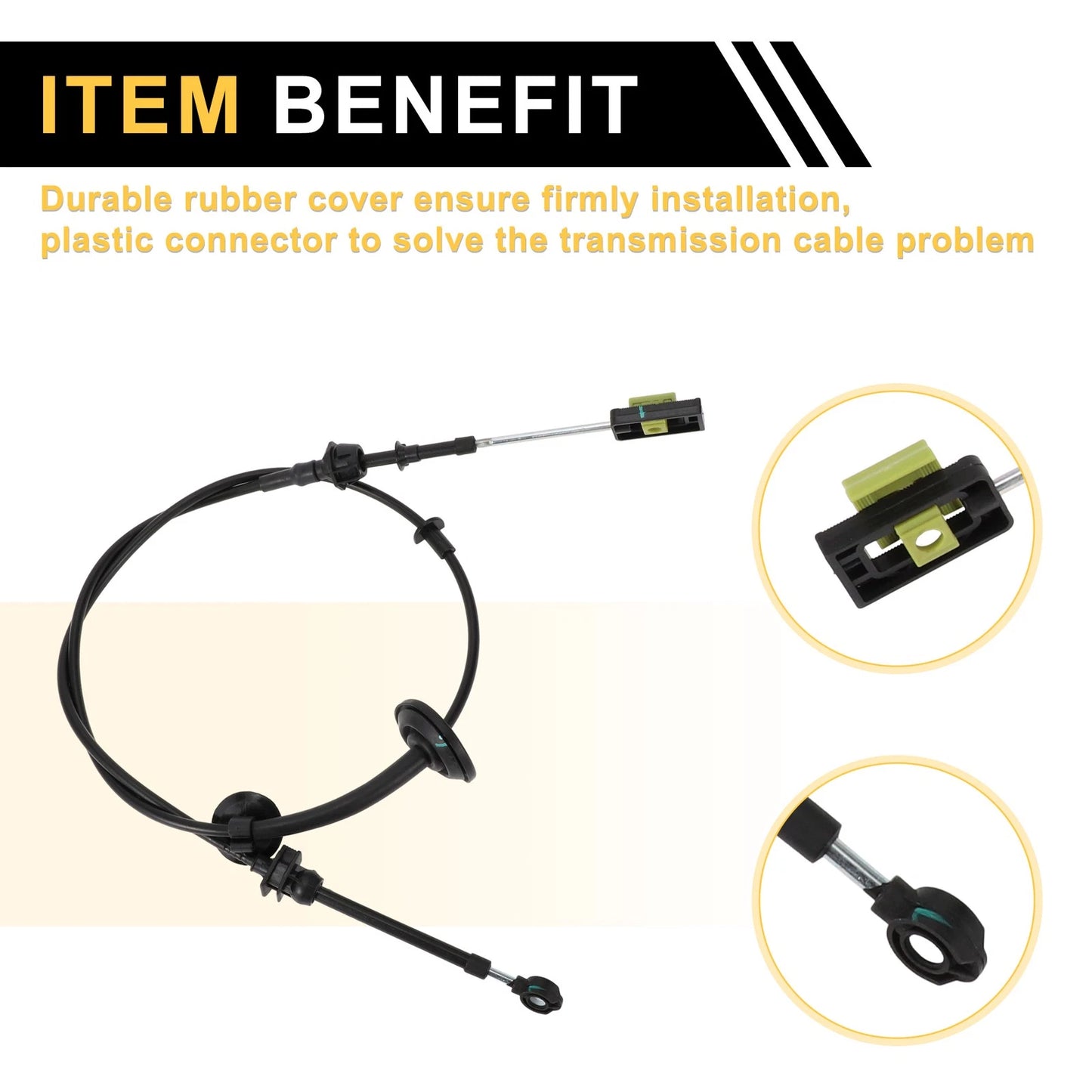Auto Transmission Shifter Cable for Ford Excursion 5.4L 6.0L 7.3L (2000-2005)