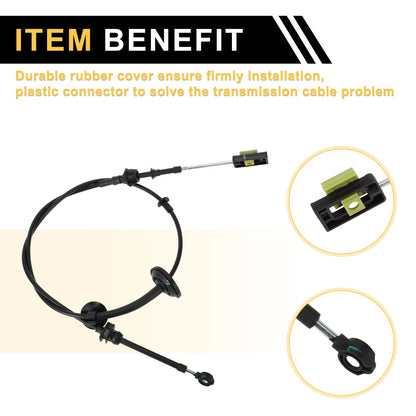 Auto Transmission Shifter Cable for Ford Excursion 5.4L 6.0L 7.3L (2000-2005)
