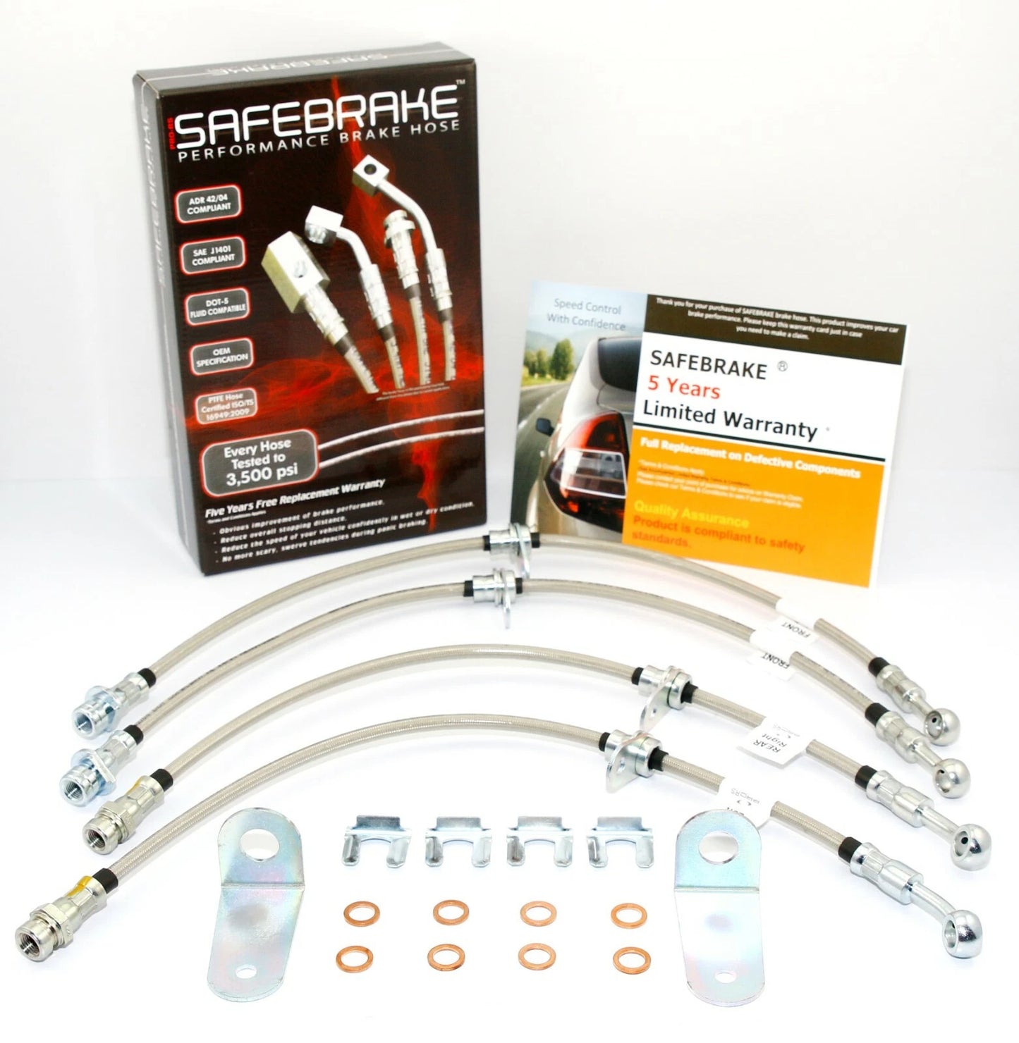 Brake Line Kit for Honda Civic FA, FD, FN, FK (2006-2011) - Brake Upgrade Hoses