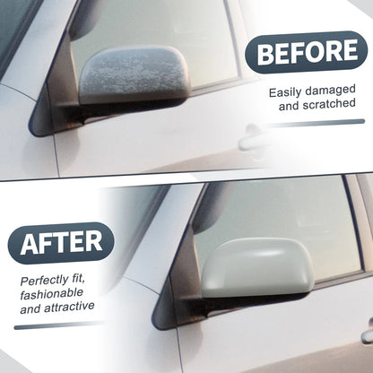 Left Side Car Mirror Cover Cap Gray for Toyota RAV4 (2006-2009)
