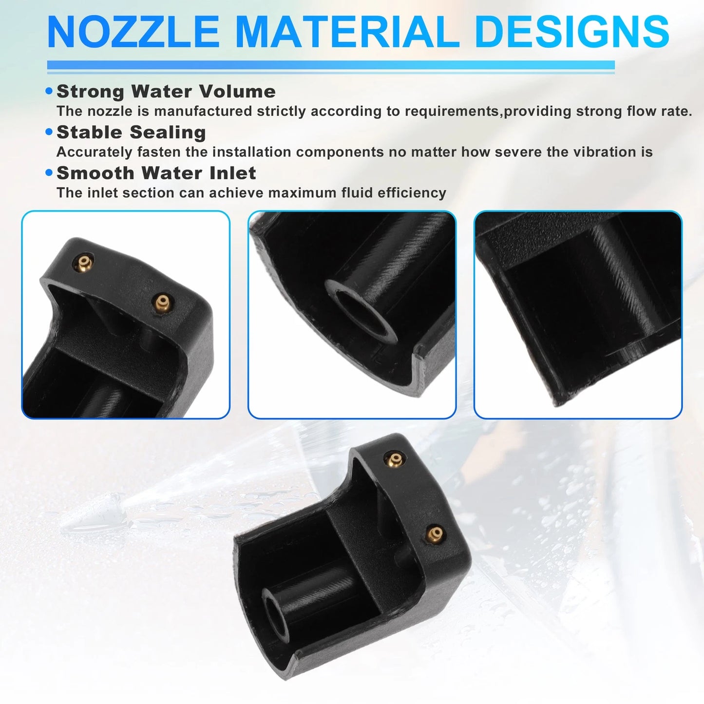 Windshield Washer Nozzle for Land Rover Defender 90 (1994-2016)