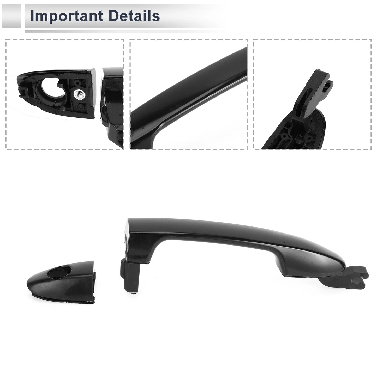 Front Right Exterior Door Handle for Kia Spectra Cerato (2005-2015)