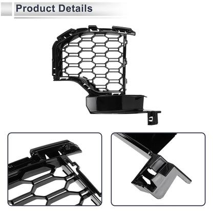 1 Pc Front Right Fog Light Grill for BMW X5 (2019-2022) Black