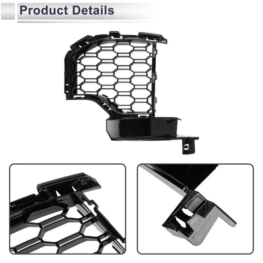 1 Pc Front Right Fog Light Grill for BMW X5 (2019-2022) Black