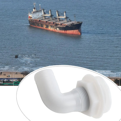 Boat Bilge Pump 90° Elbow Connector Nylon for All Models