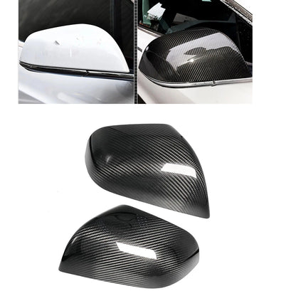 Carbon Fiber Mirror Covers for Tesla Model 3 (2017-2023)