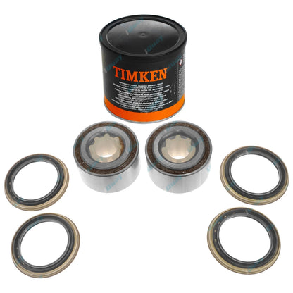 2 x Front Wheel Bearing Kits + Grease for Nissan Skyline R32 R33 R34 1989~2000