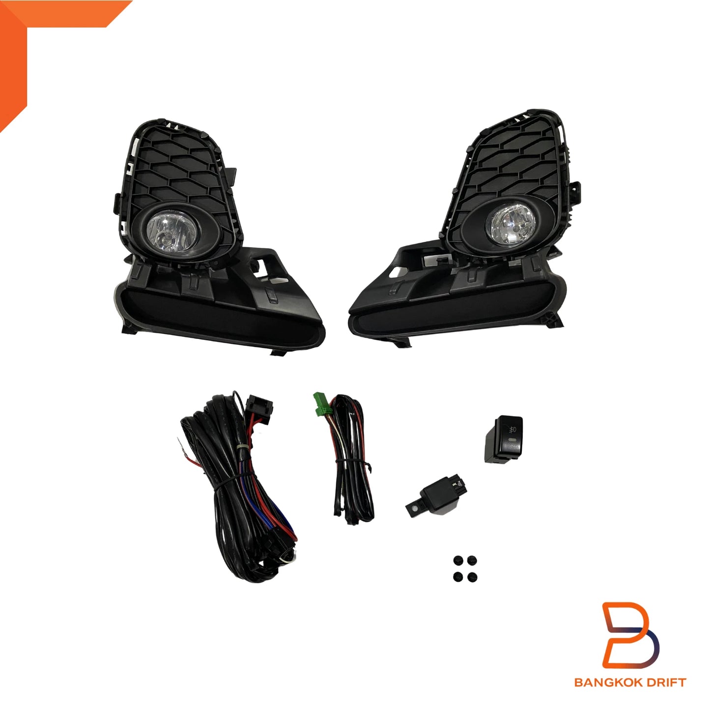 DOT Fog Lamp Spot Light Set for Mazda3 (2013-2014)