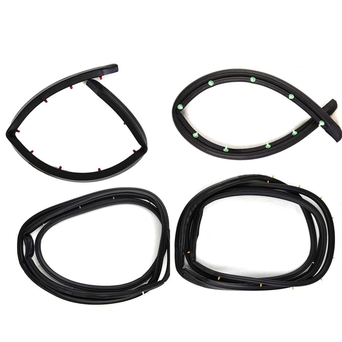 Door Rubber Up-Low LH+RH Set 4 Fits Toyota Hiace LH102 LH112 LH113 1989-04 D09