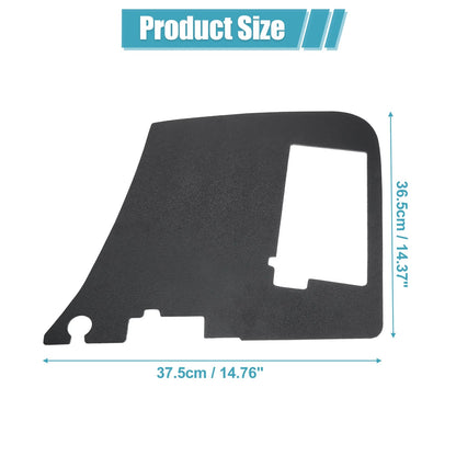 Den Cover for Chevrolet Corvette (1997-2004) ABS Black