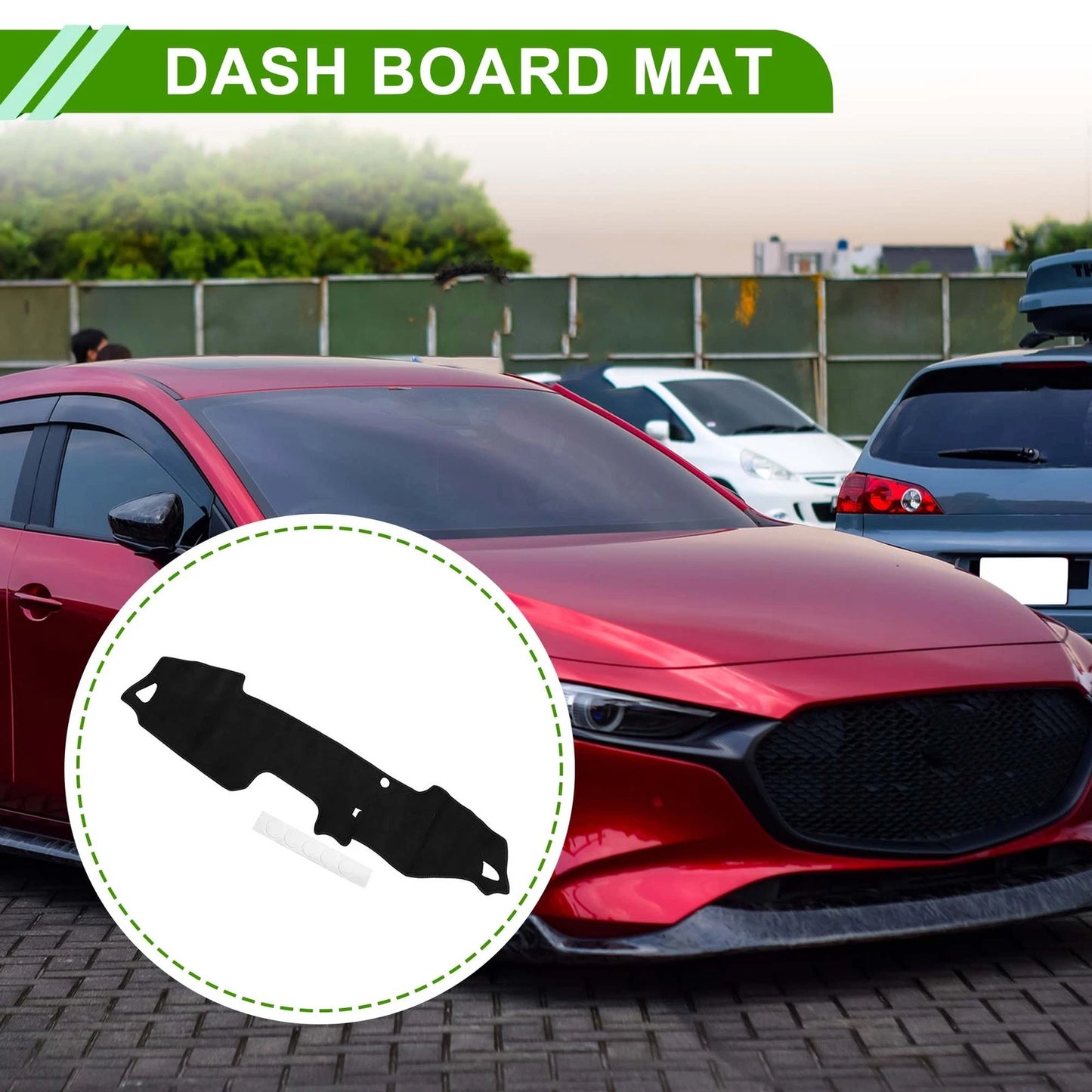 Dashboard Cover Mat for Mazda MX-5 ND RF Miata 2015-2020 Black