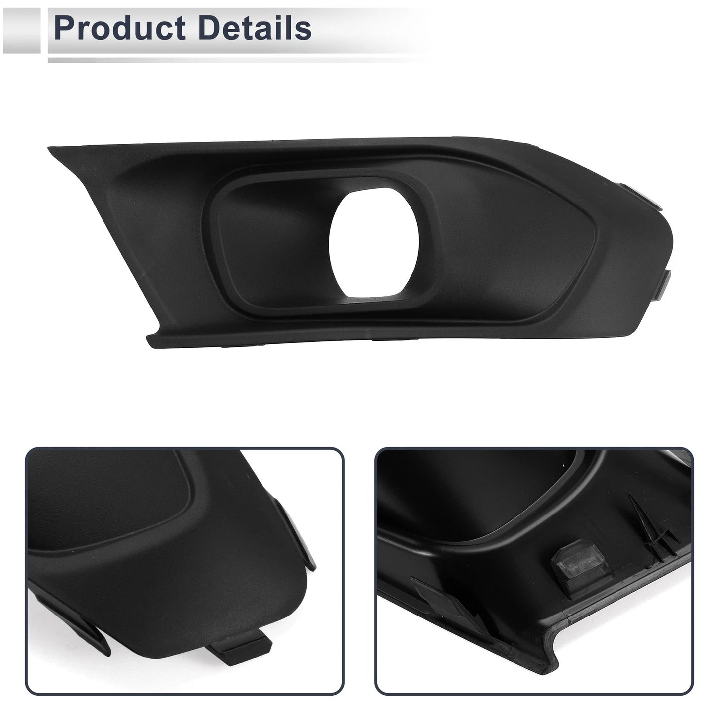 Front Right Fog Light Grill for Ford Escort (2019)