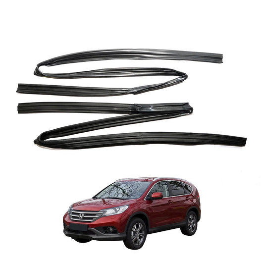 Rear Door Window Glass Run Channels for Honda CR-V 2012-2016