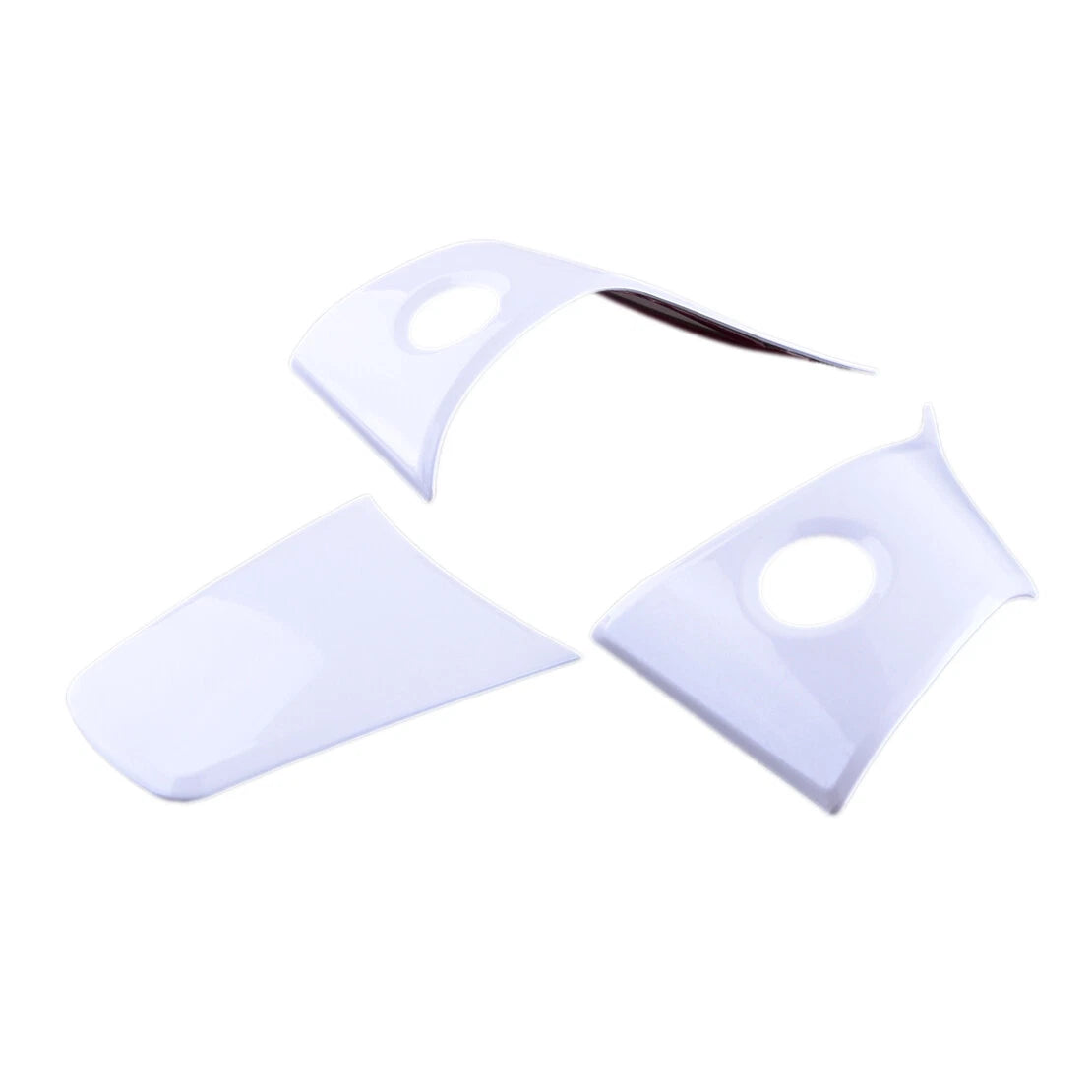 3 x Steering Wheel Button Cover Trim for Tesla Model 3 (2017-2021)