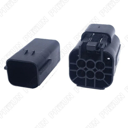 5 x Automotive 6 Pin Amp Sealed Wire Connector Plug for SUV