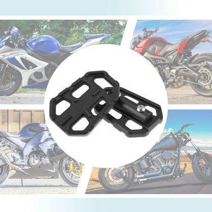 Pair Aluminum Wide Foot Pegs Footrest for BMW R1200GS LC G310GS S1000XR F85