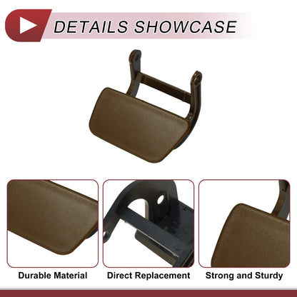 Bumper Headlight Washer Nozzle Cover for BMW 525i (2004-2005) Brown