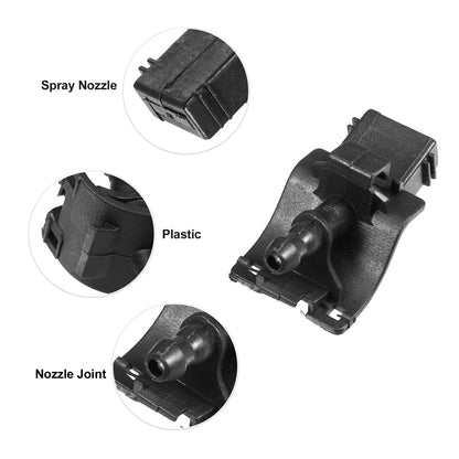 Front Windshield Washer Nozzles & 2 x Meters Washer Hose for Toyota Camry