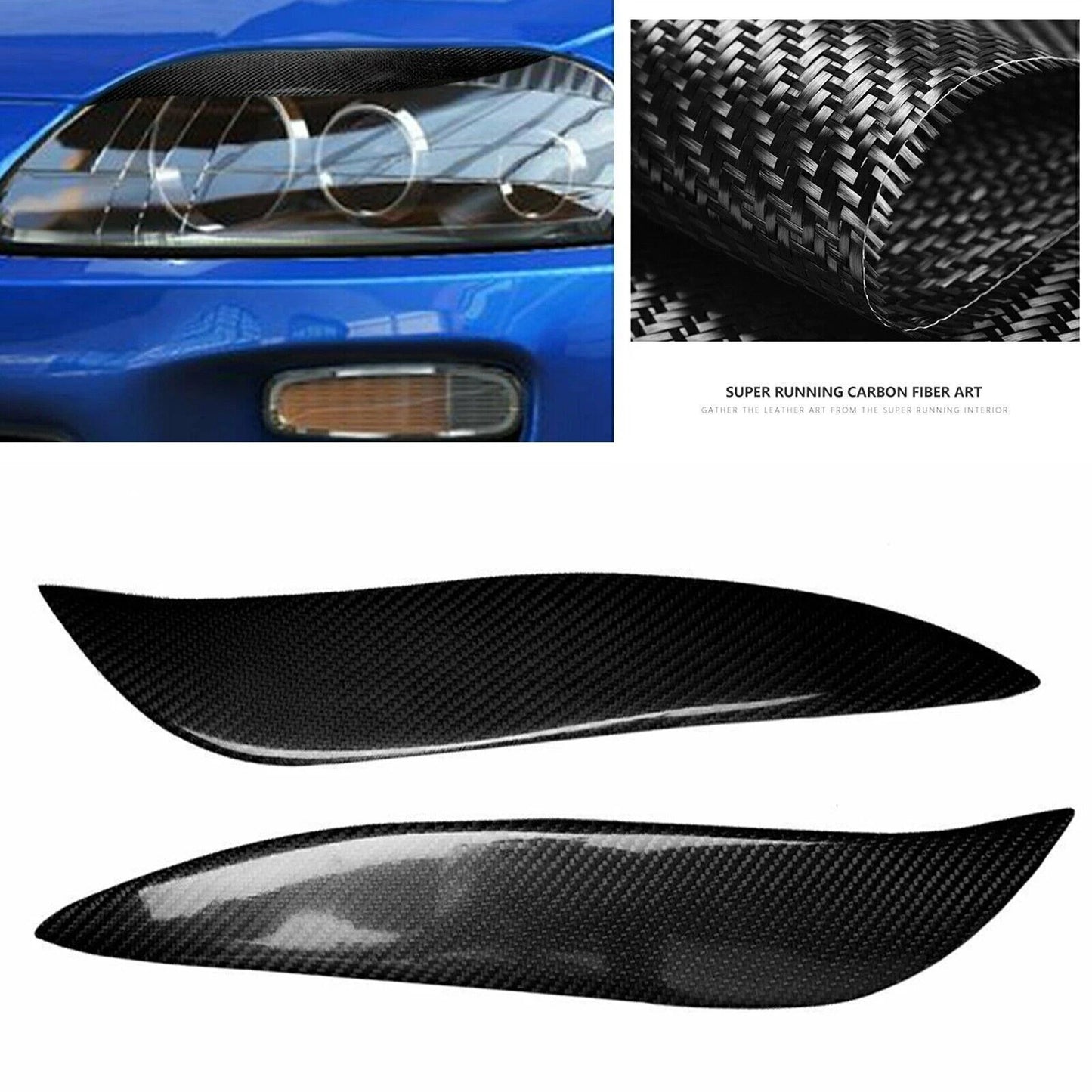 Fog Light Trim for Toyota Supra (1993-1998)