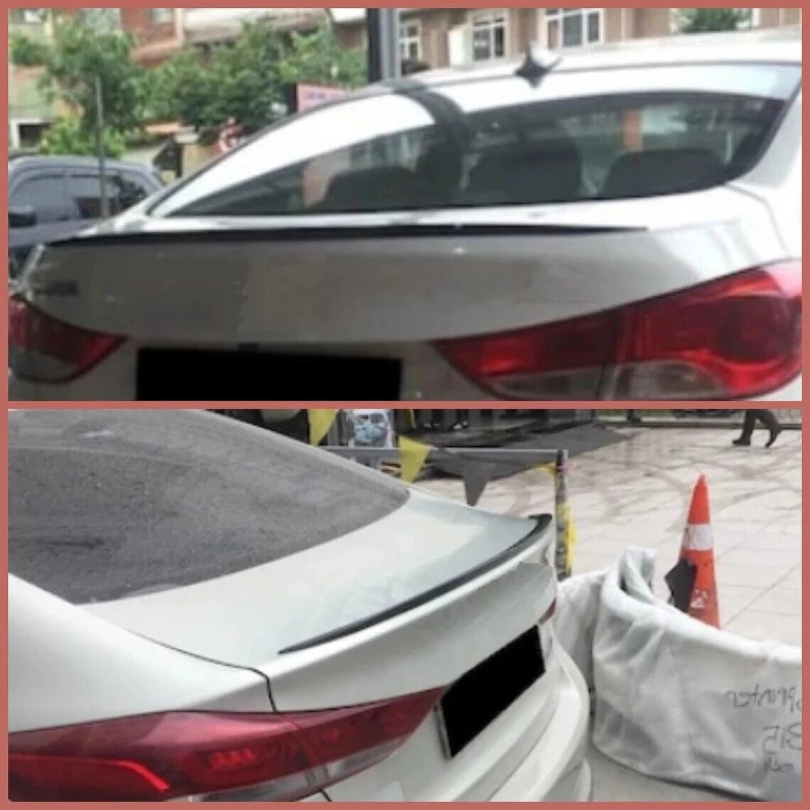 Rear Bumper Spoiler for Hyundai Elantra (2011-2016)