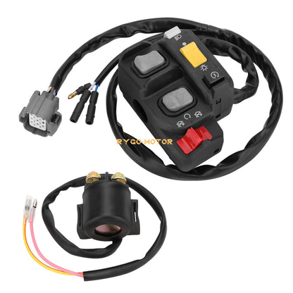 Handlebar & Starter Relay Switch 2x4 for Honda Recon 250 ES (2002–2004)