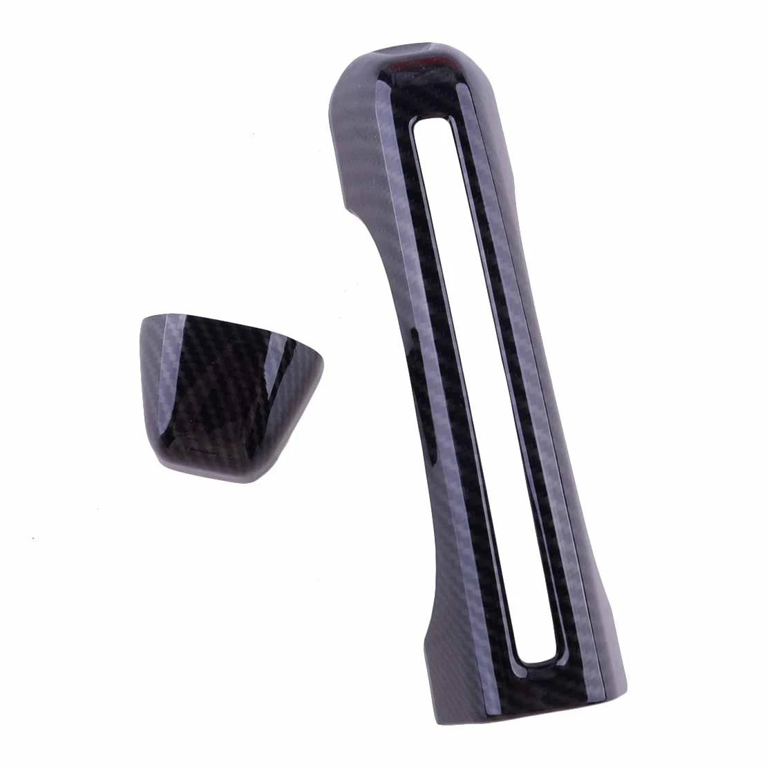 Carbon Fiber Door Handle Covers for Jeep Wrangler JL Gladiator JT (2018-2023)