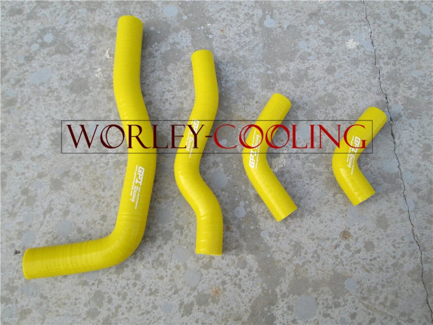 YELLOW Silicone Radiator Hose Kit for Honda CRF450X (2005-2017)