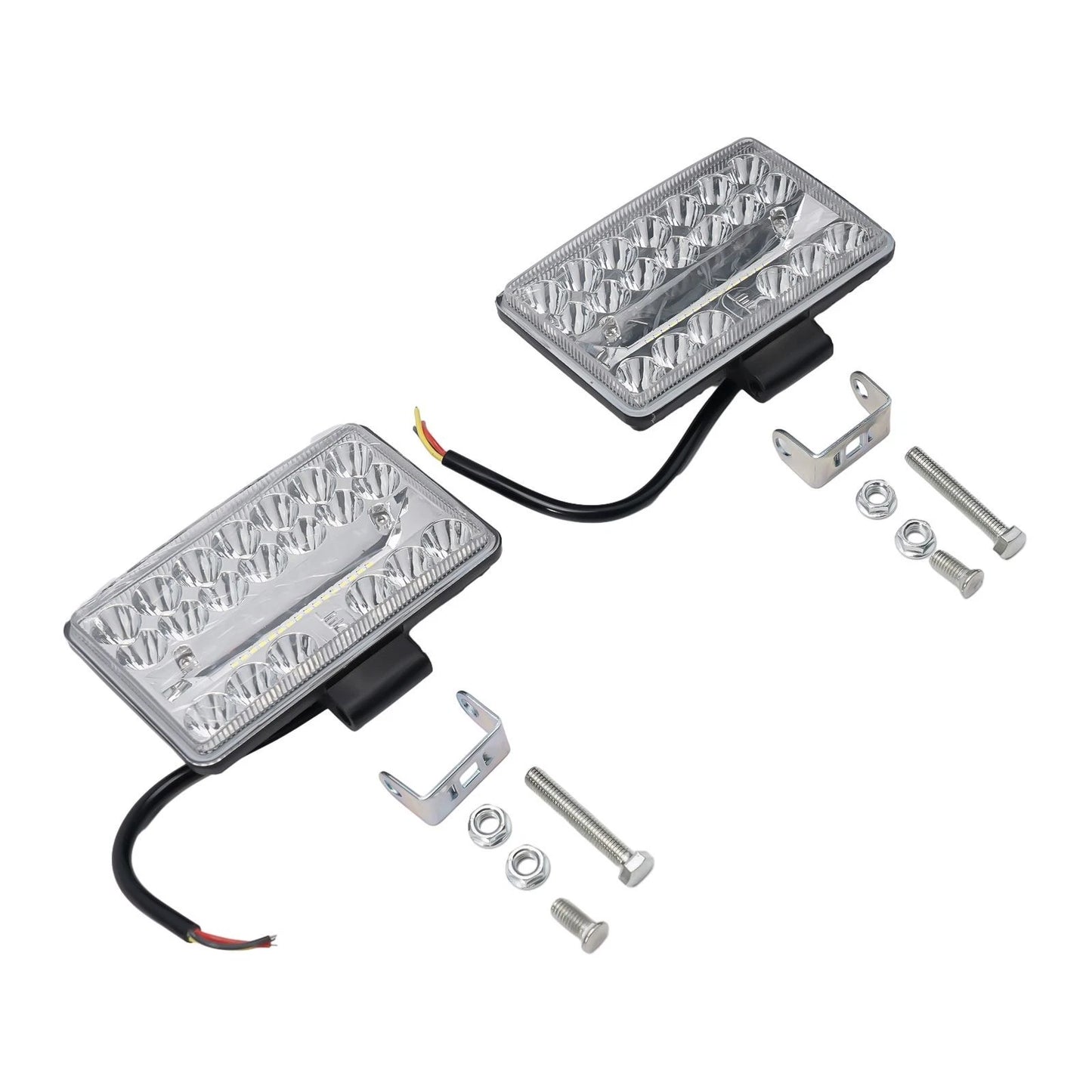 Rectangular Car LED Light 3x5 inch 60W