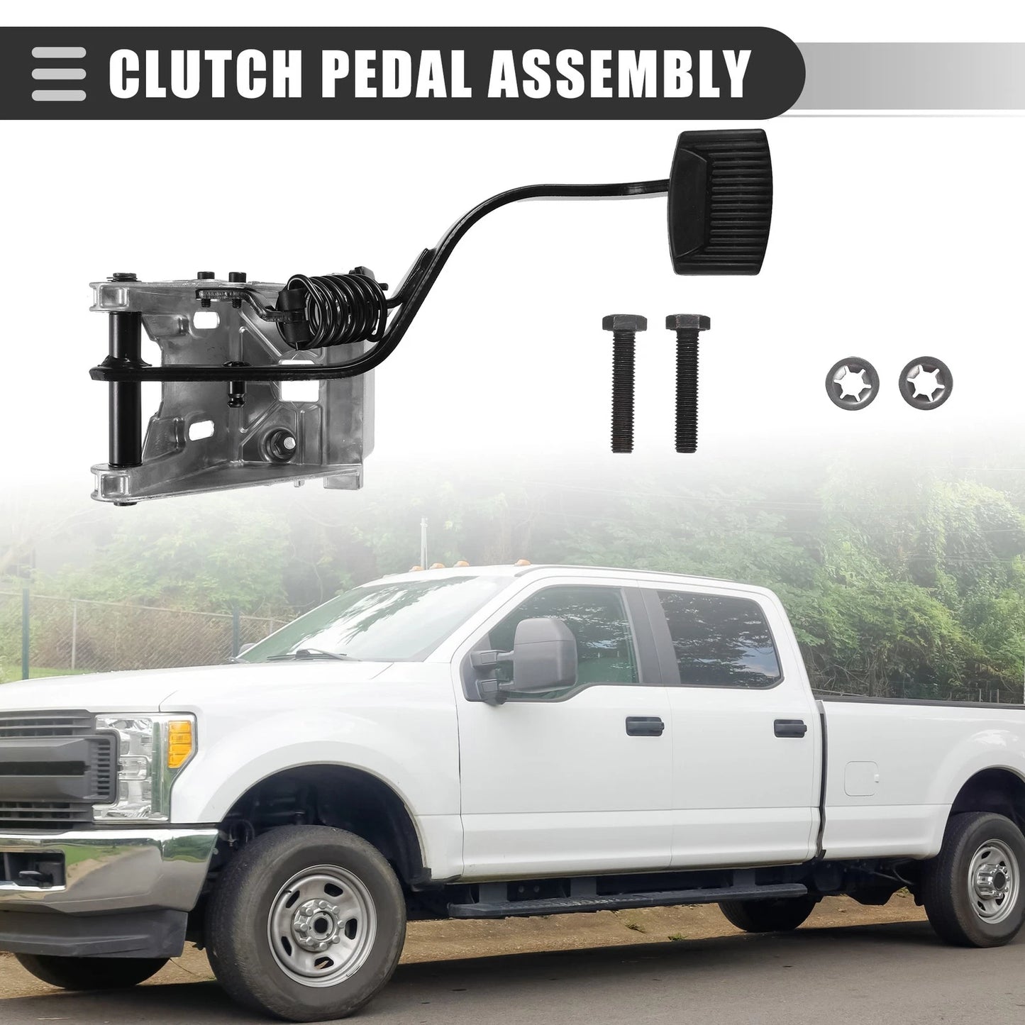 Diesel Clutch Pedal Assembly for Ford F-250 F-350 F-450 (1999-2003)