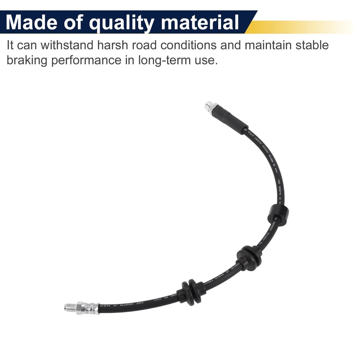Front Brake Hose for BMW Z4 2006-2016 Hydraulic Hose 2 x 34306771720