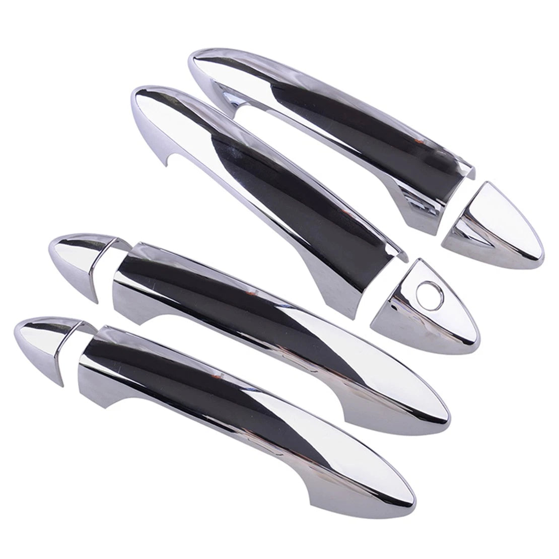 Chrome Side Door Handle Cover Trims for Honda Pilot (2016-2021)