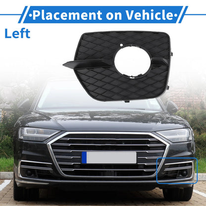 Front Left Fog Light Grill for BMW X6 2008-2014 (1 x Black)