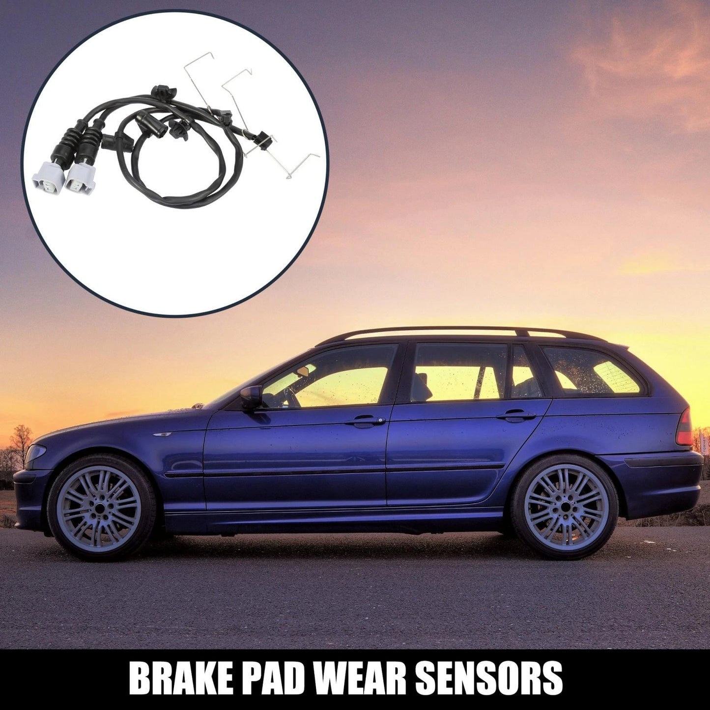 Front Right Brake Pad Wear Sensors for Lexus LS460 (2007-2016)