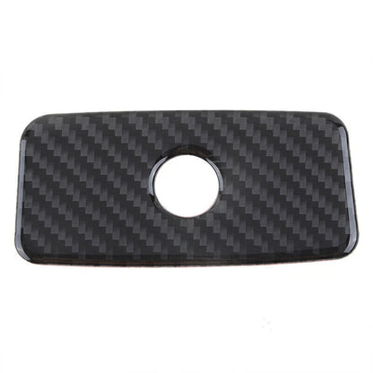 Carbon Fiber Storage Box Cover Trim for 2011-2021 Jeep Grand Cherokee