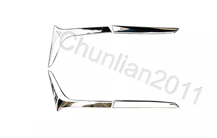 Chrome Rear Tail Light Eyelid Lamp Cover Trim for Lexus UX 200 250h (2019-2023)